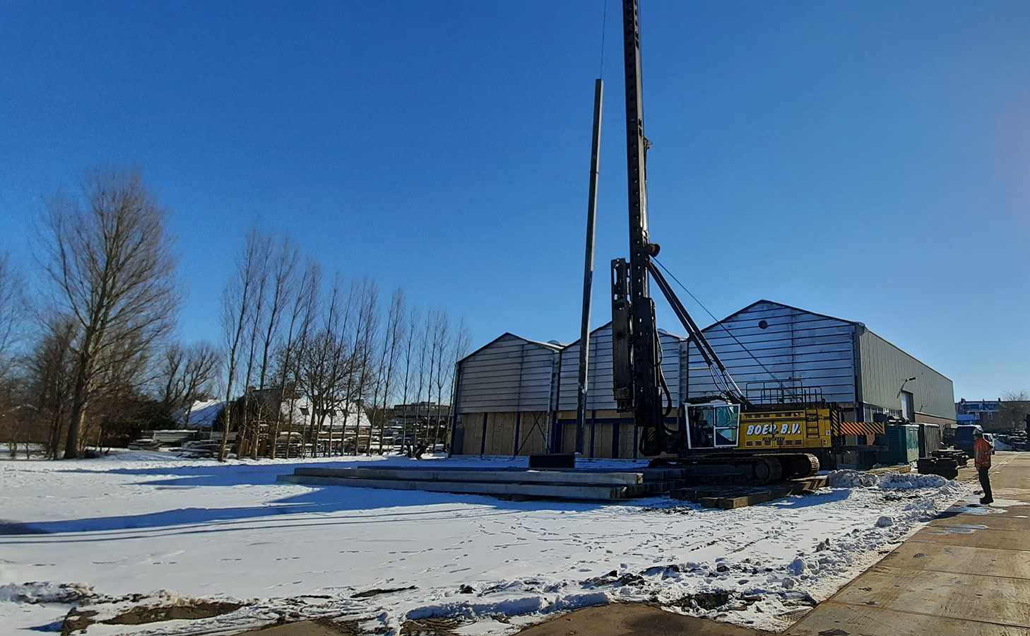 Start bouw uitbreiding bedrijfsruimte
