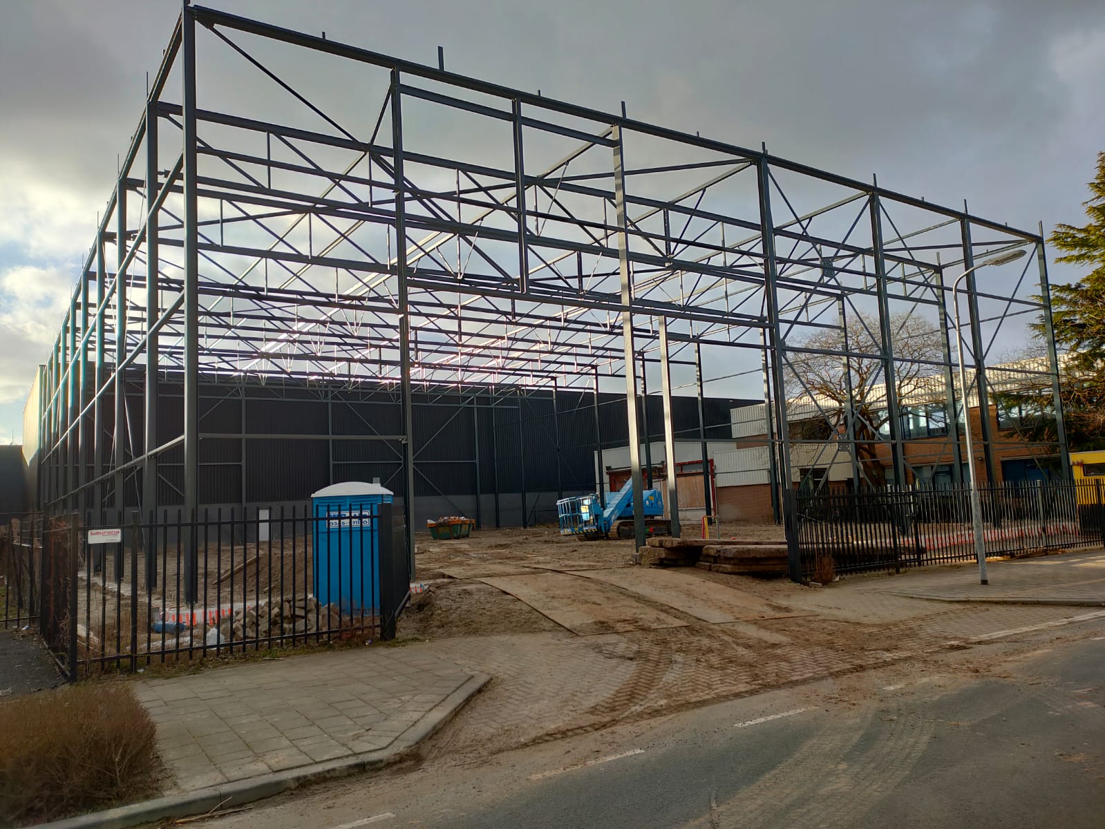 Staalconstructie Fruiteniersstraat te Zwijndrecht