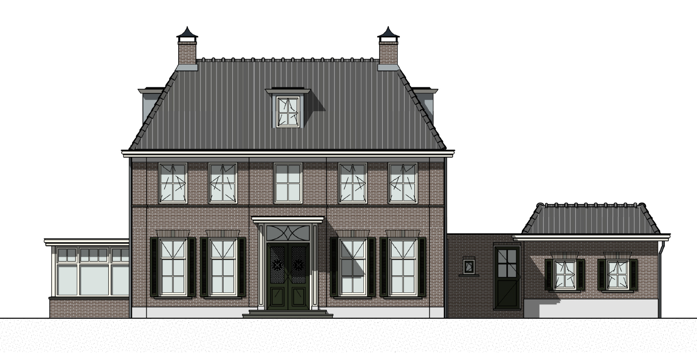 Start bouw villa te Noordeloos