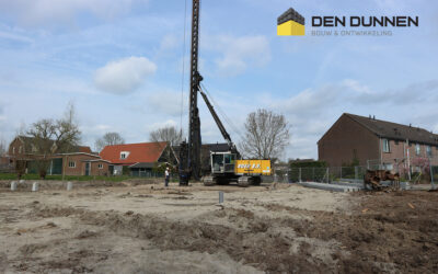 Start nieuwbouw 5 woningen Noordeloos