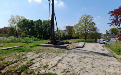 Start bouw villa te Hendrik-Ido-Ambacht