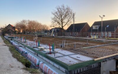 Voortgang 14 appartementen project Veersedyck