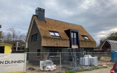 Voortgang bouw vrijstaande woning te Brielle