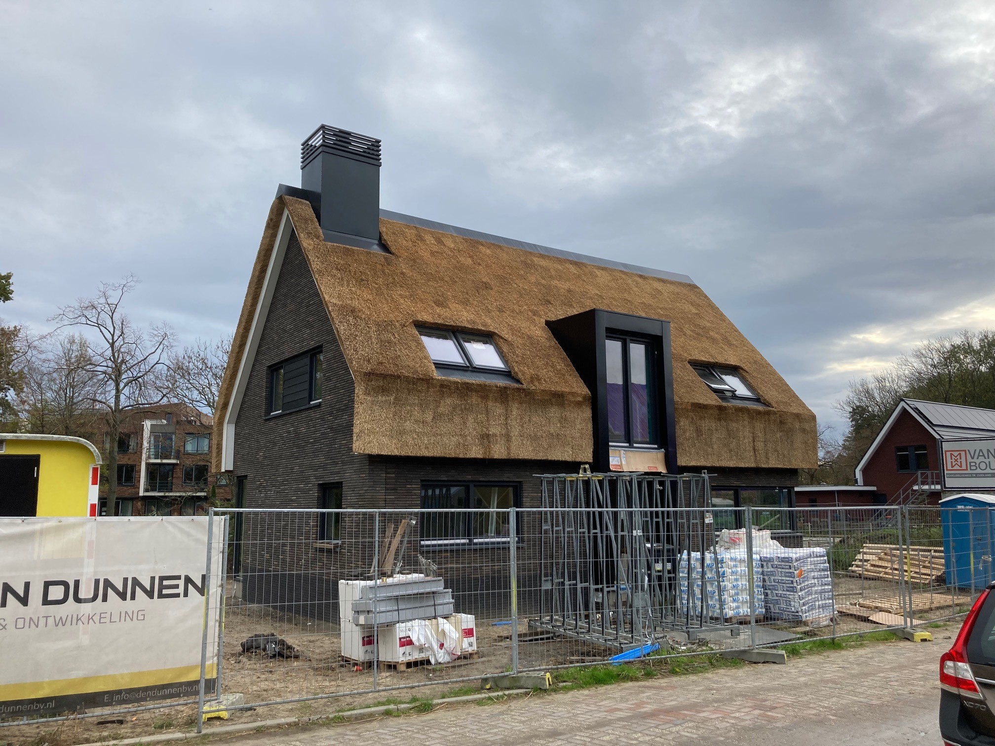 Voortgang villa Brielle