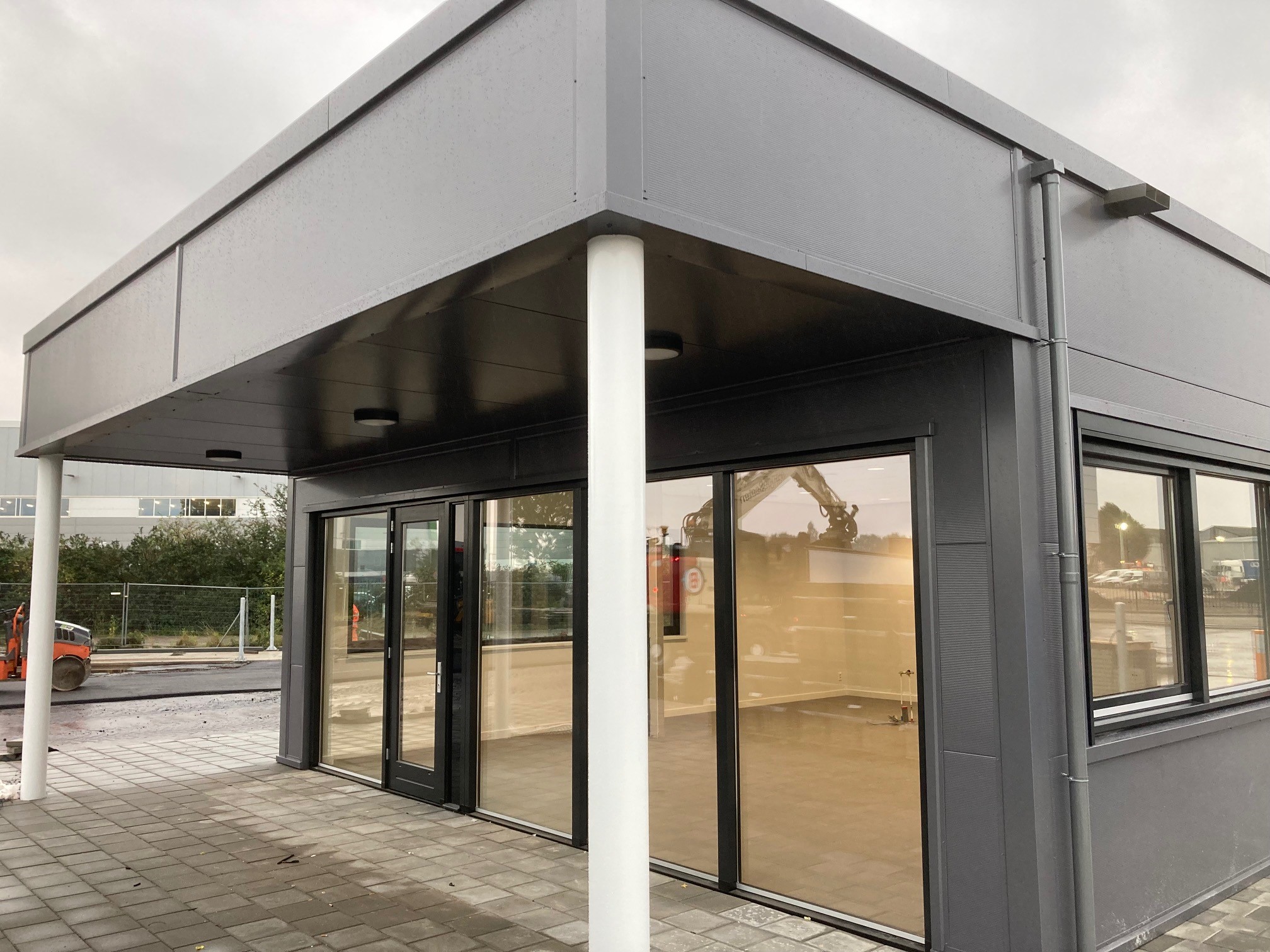 Oplevering portiersloge Alblasserdam