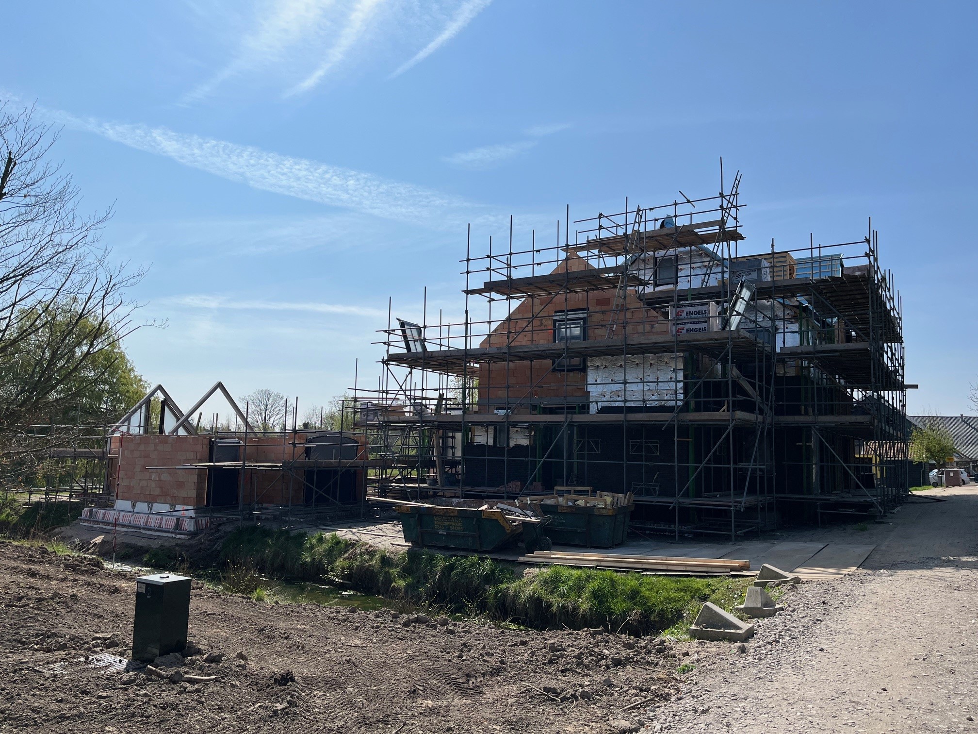 Voortgang villa Hendrik-Ido-Ambacht
