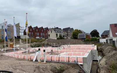 Start bouw event project ‘Het Houthof’ te Streefkerk