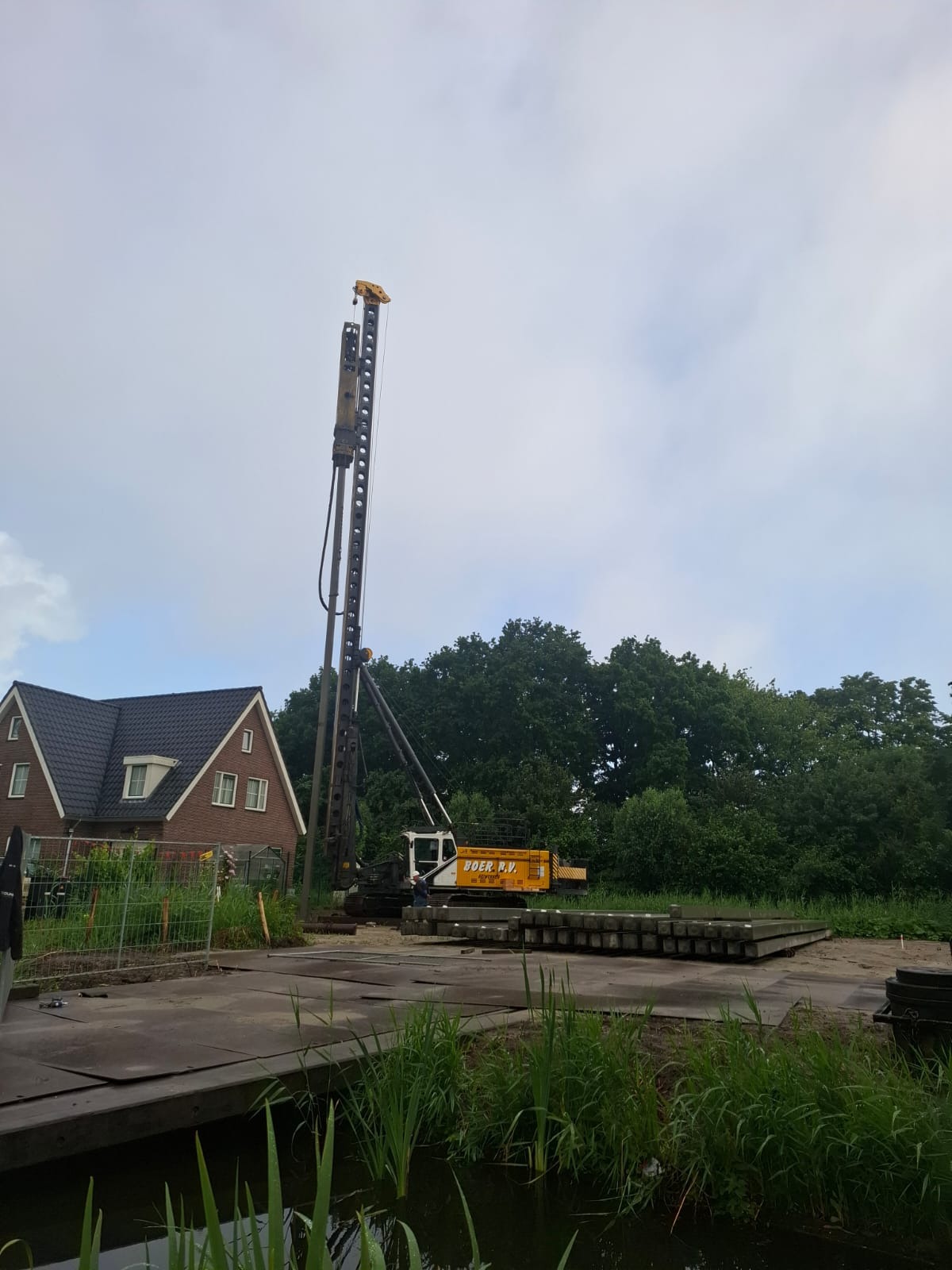 Start bouw Overschiese Kleiweg