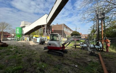 Start bouw Scheepsloods te Schiedam