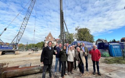 Start bouw Bethelkerk te Rotterdam